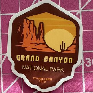 💜13/$13 +Bundle Sticker Sale | Travel Grand Canyon AZ Waterproof Sticker